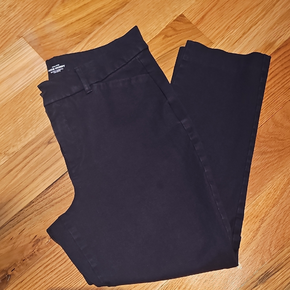 Womens Old Navy Navy Blue Pixie Skinny Pants